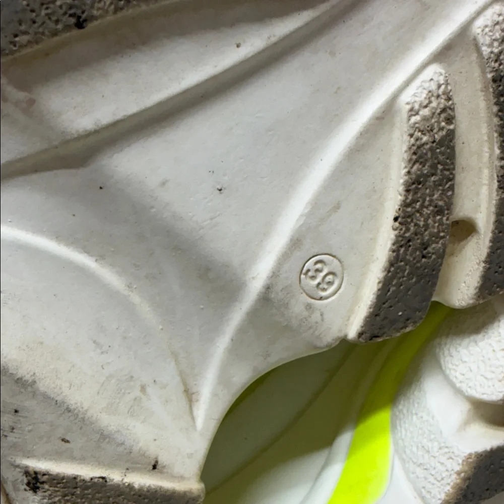 Buffalo Platform Sneakers with Neon Accents